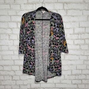 LuLaRoe cute colorful lightweight cardigan